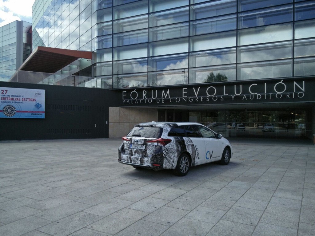coche cv protection en museo evolución