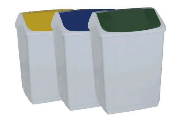 Papeleras de plástico - Recogida selectiva de residuos