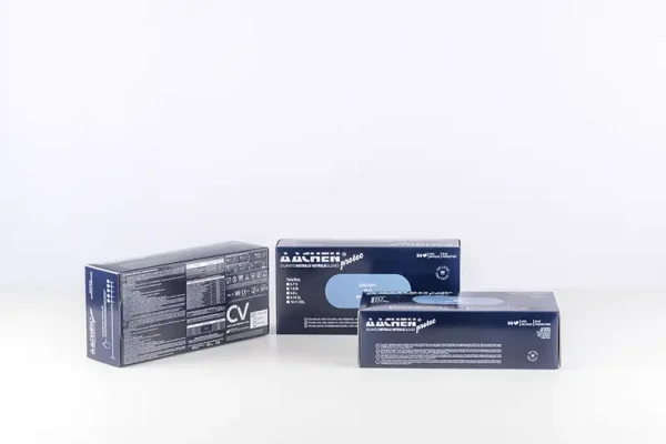 Guante de nitrilo extragrueso para prácticas de alto riesgo - AACHENPROTEC - Imagen 3
