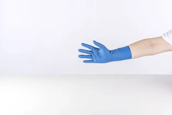 Guante de nitrilo extragrueso para prácticas de alto riesgo - AACHENPROTEC - Imagen 4