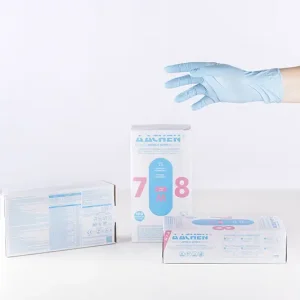 Guante de nitrilo azul - AACHEN