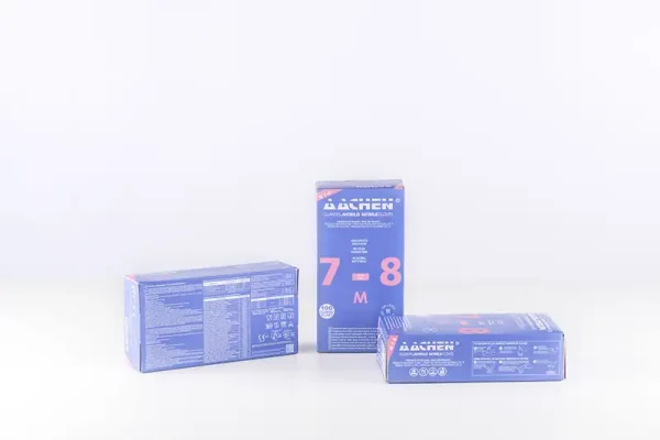 Guante de nitrilo azul-violeta AACHEN - Imagen 2