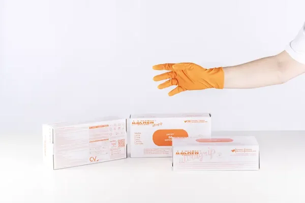 Guante de nitrilo diamantado extragrueso - AACHEN ULTRAGRIP