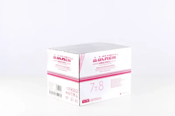 Guante de vinilo AACHEN con polvo - Imagen 2