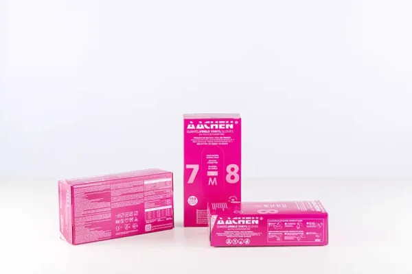 Guante de vinilo AACHEN con polvo - Imagen 4