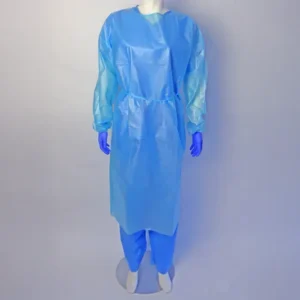 Bata de protección biológica impermeable