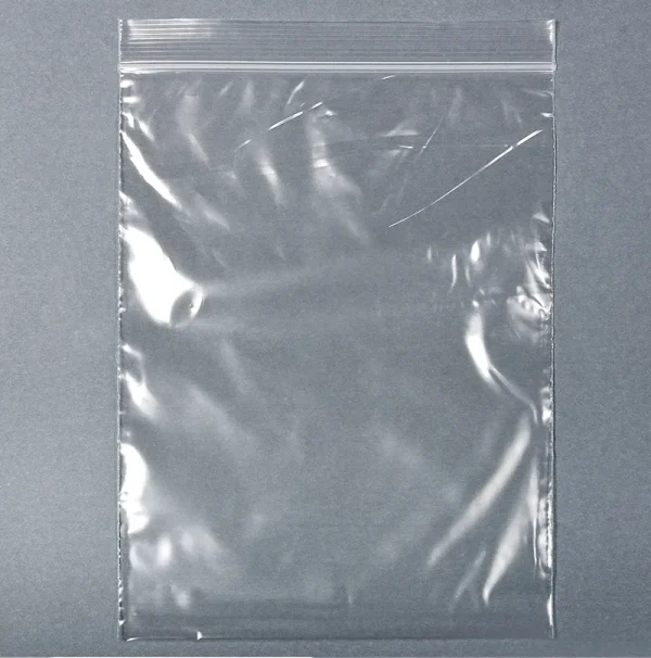 Bolsa con cierre zip transparente - Imagen 2