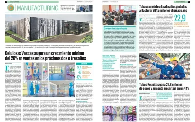 CV Protection- Celulosas Vascas en la revista «Estrategia empresarial»