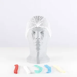Gorro desechable circular plegado