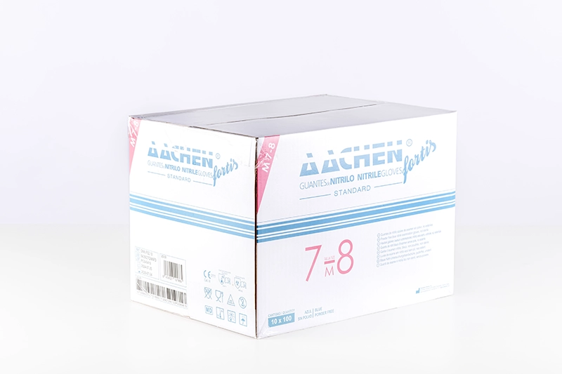 Guante de nitrilo grueso - AACHENFORTIS STANDARD - Imagen 2