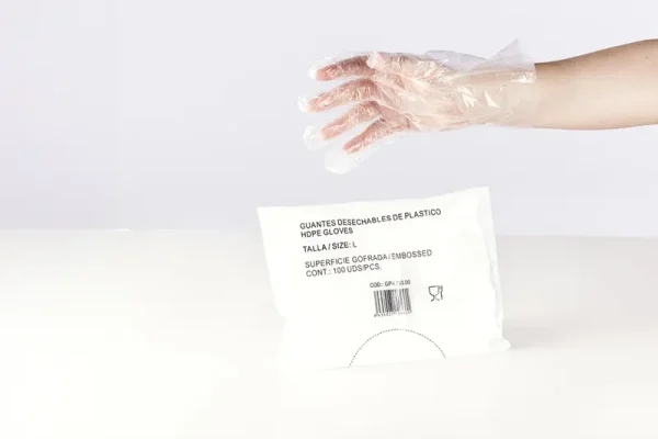 Guante de PE transparente - Imagen 2