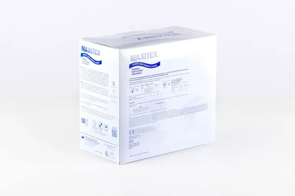 Guantes quirúrgicos de látex con polvo - MAXITEX - Imagen 3