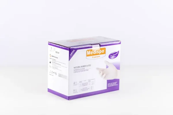 Guantes quirúrgicos de látex sin polvo - MEDISPO PREMIUM - Imagen 3