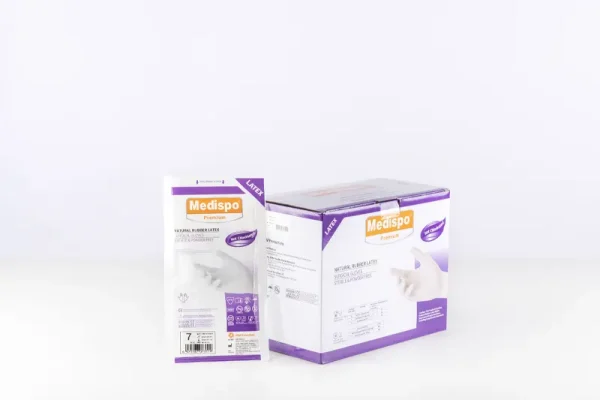 Guantes quirúrgicos de látex sin polvo - MEDISPO PREMIUM - Imagen 2