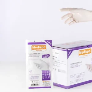 Guantes quirúrgicos de látex sin polvo - MEDISPO PREMIUM