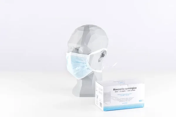 Mascarilla tres capas - Quirúrgica IIR - Imagen 2