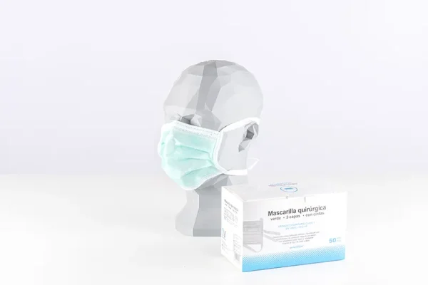 Mascarilla tres capas - Quirúrgica IIR - Imagen 3