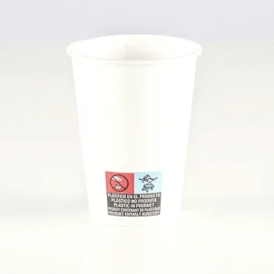 Vasos desechables de cartón