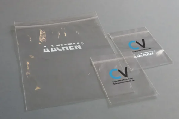 Bolsa de autocierre personalizada