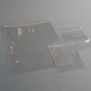 Bolsa con cierre zip transparente