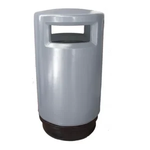 Papelera de gasolinera - de exteriores